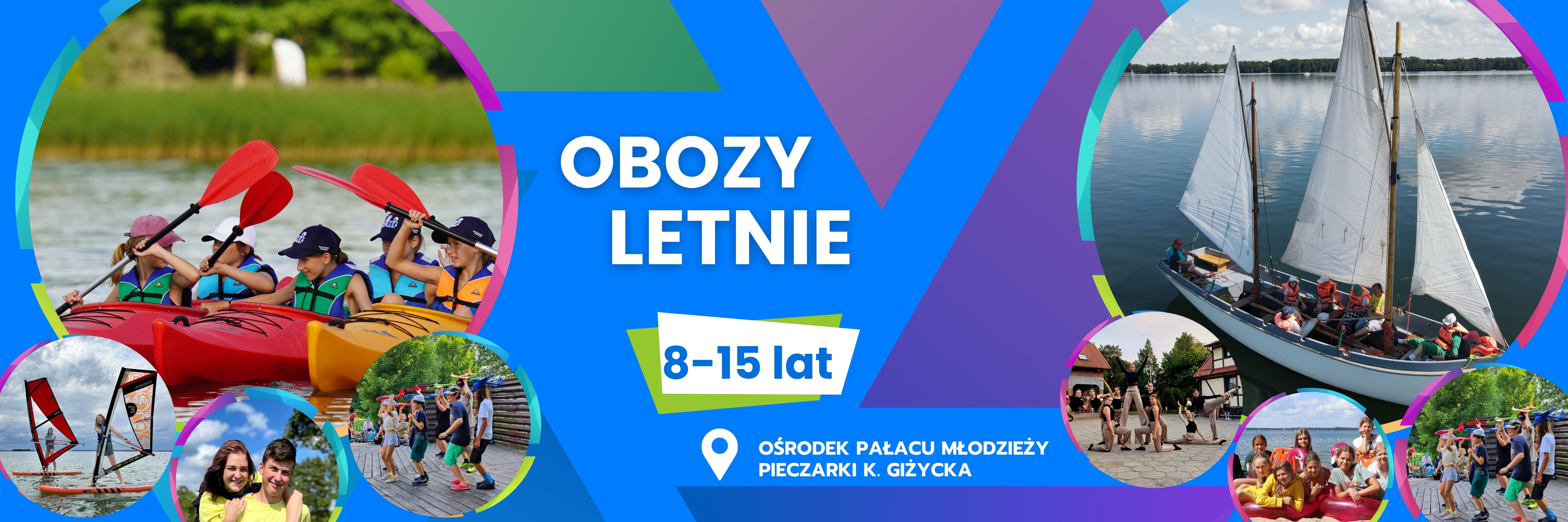 Obozy letnie na Mazurach