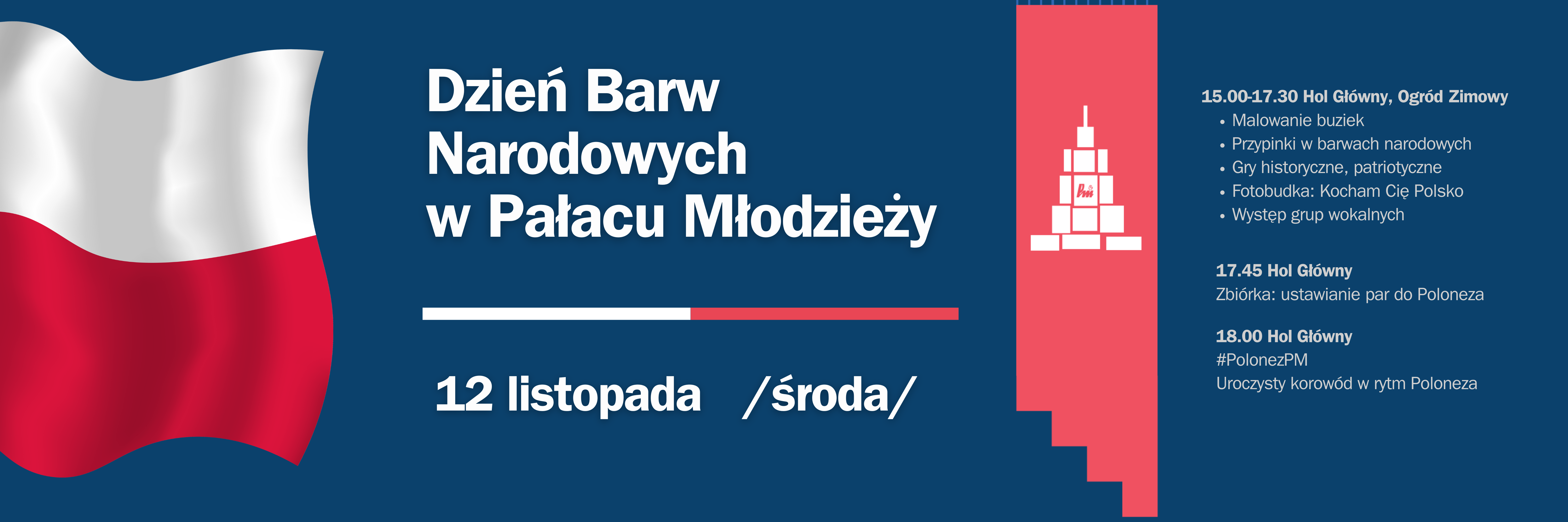 Dzień Barw Narodowych w Pałacu
